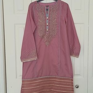 Sapphire embroidered shirt